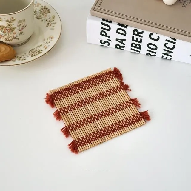 Rattan Coasters & Mats