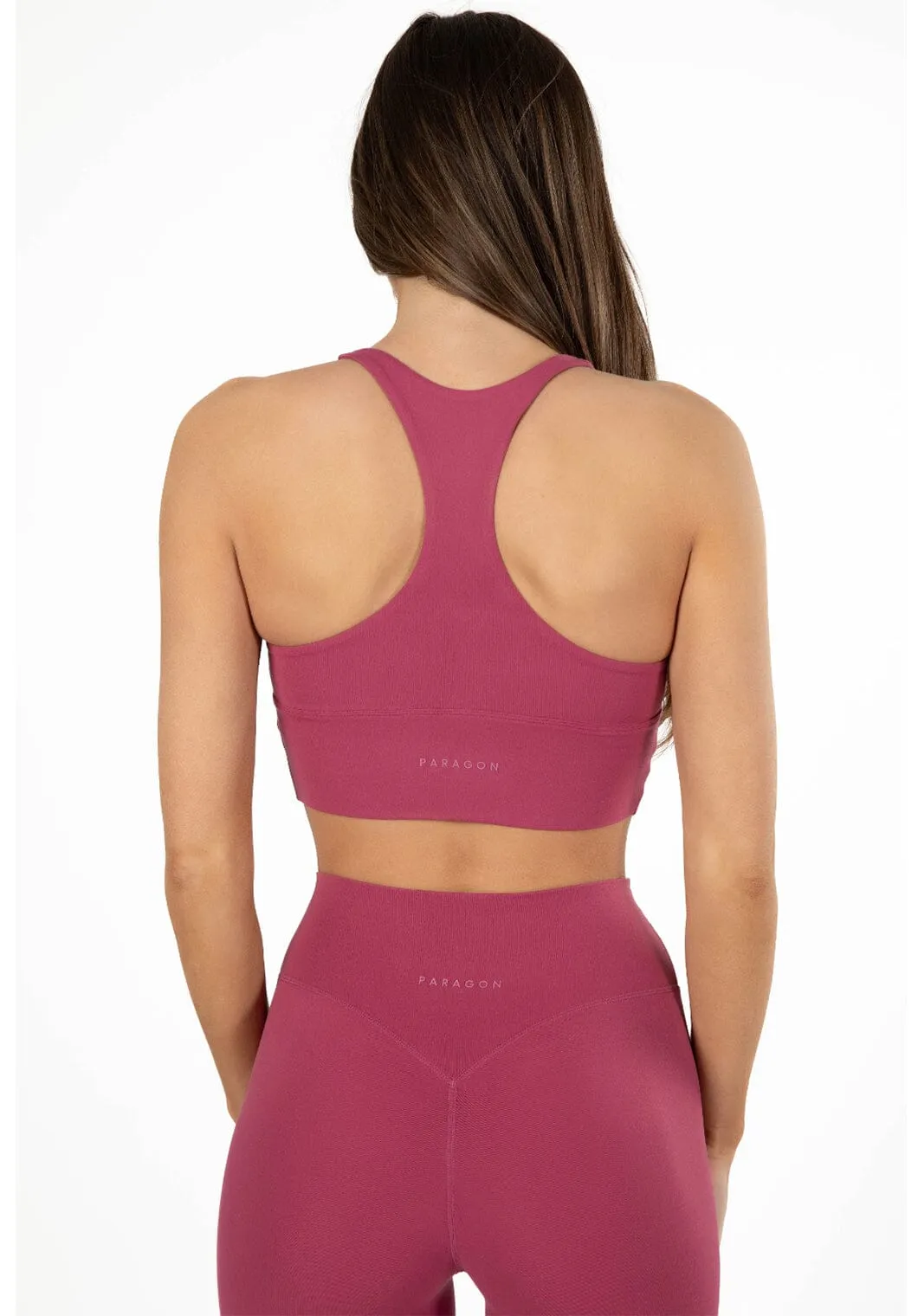 Reluna Ruched Bra Raspberry