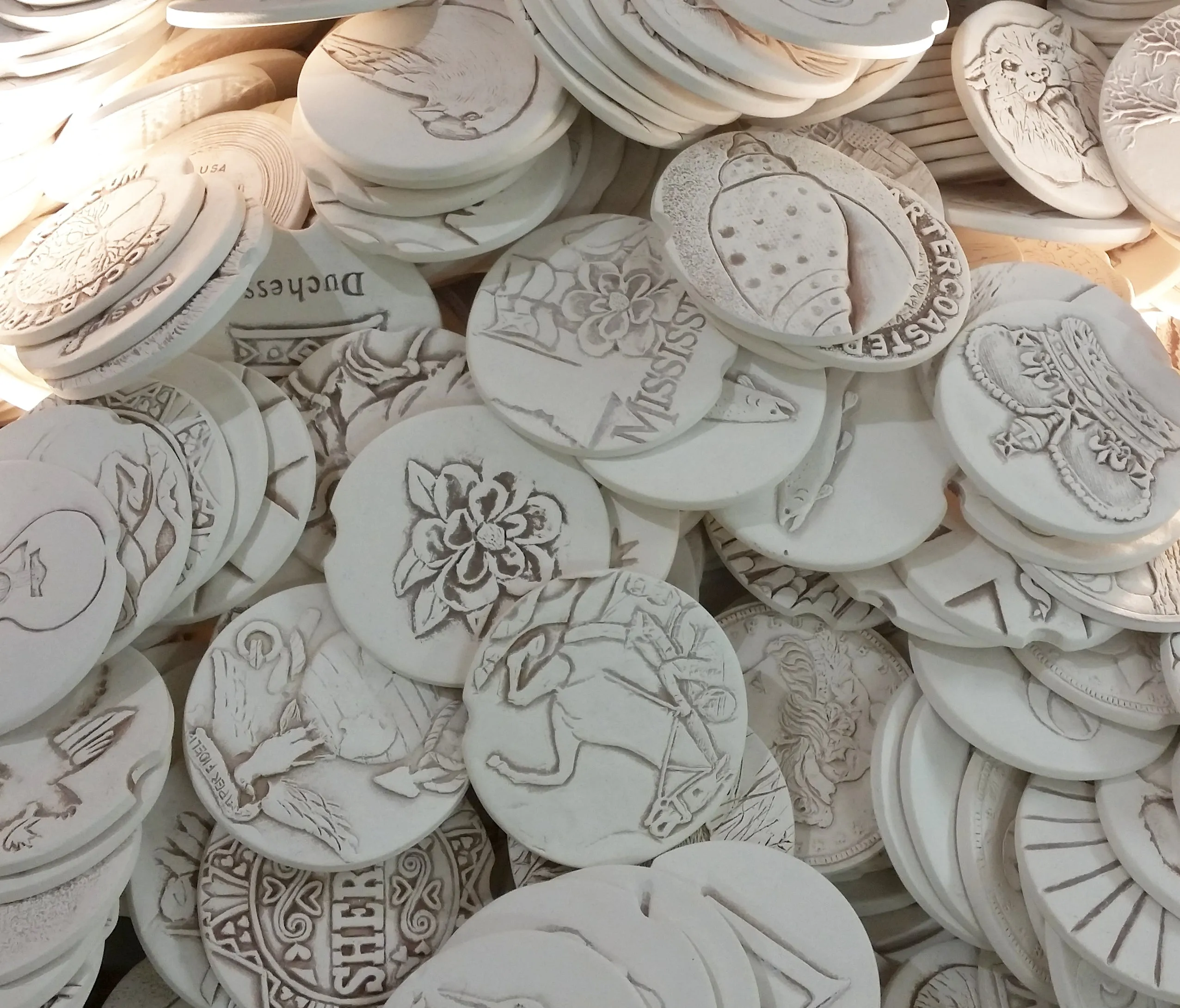 Seagull Car Coasters