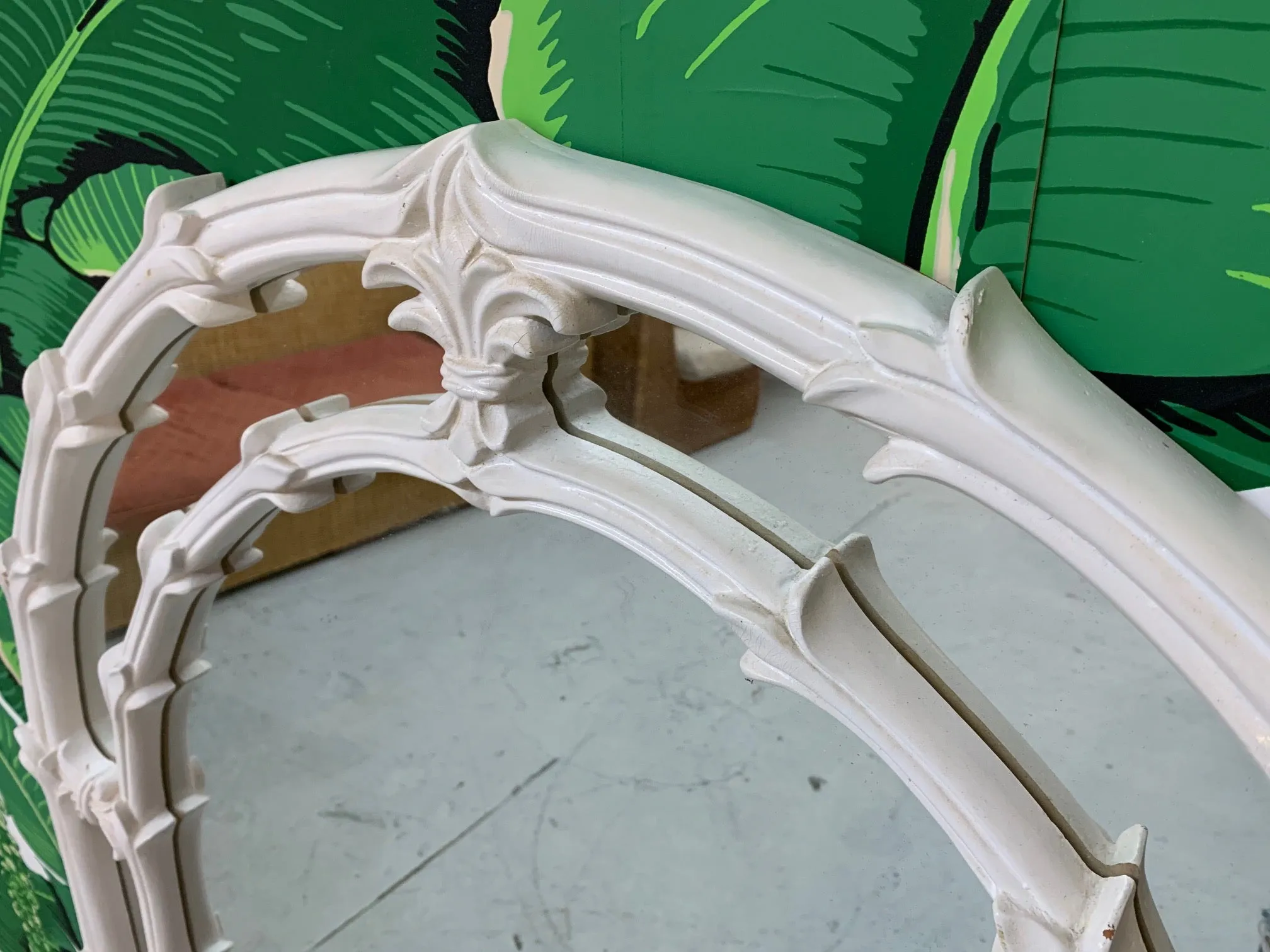 Serge Roche Gampel Stoll Style Wall Mirror, a Pair