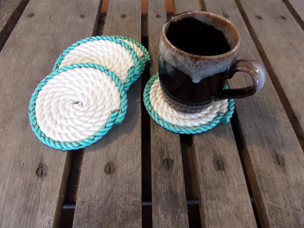 Set of 4 Coasters / Two Colors