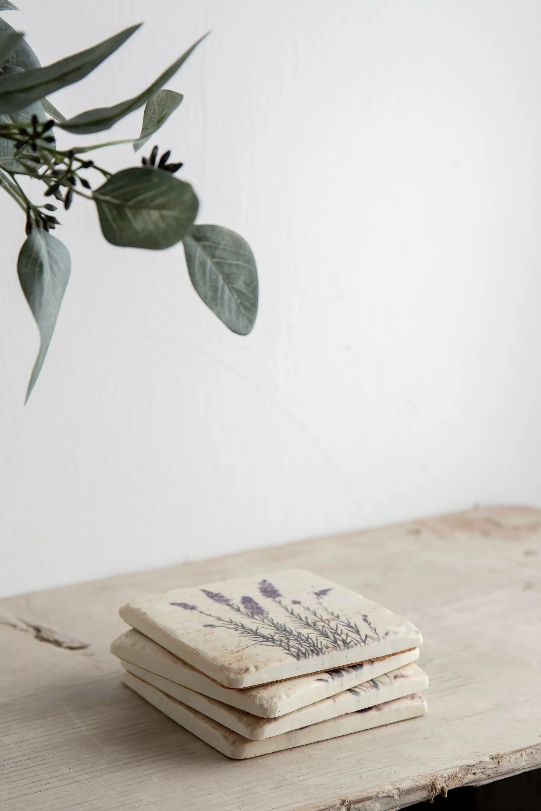 Set of 4 Wild Flower Coasters
