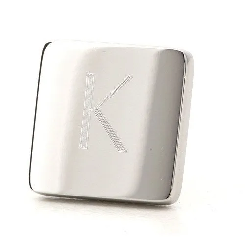 Silver Engraved Lapel Pin
