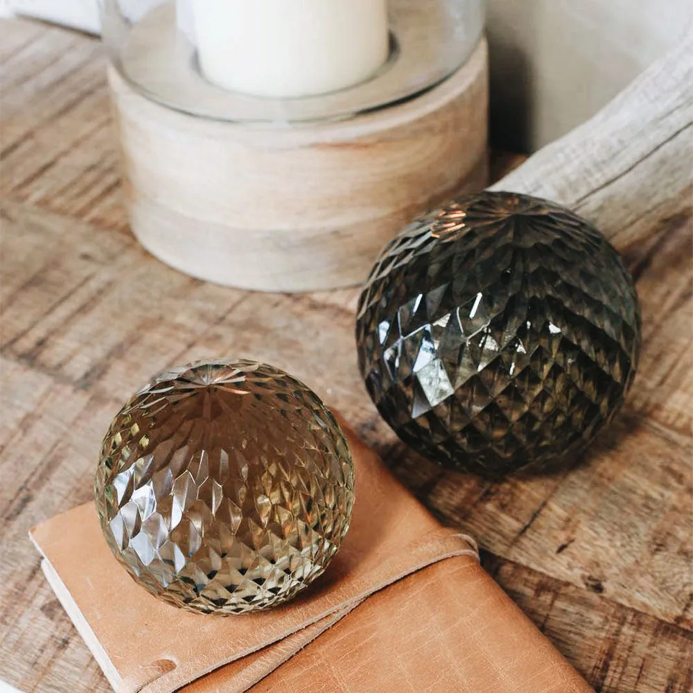 Sphere Glass Paperweight - large