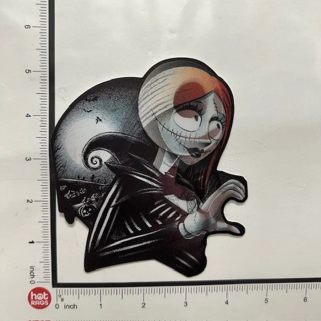 Sticker - 3D Jack Sally Heart