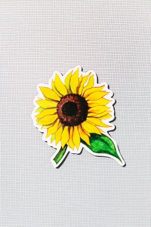 Sunflower Screen Door Saver Magnets (4.75" x 5")