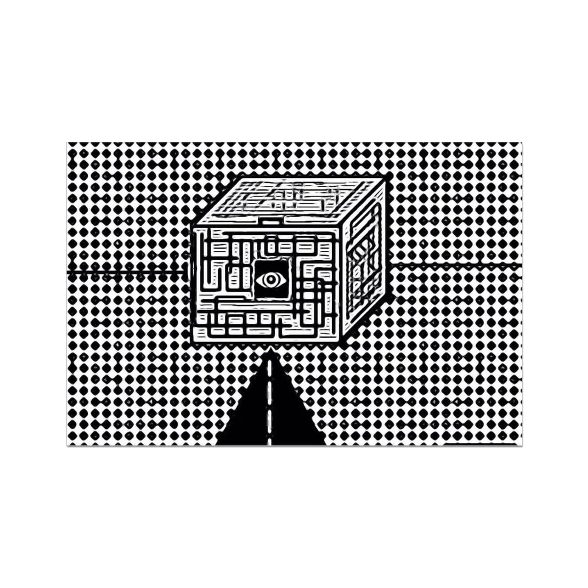 The Cube Rolled Eco Canvas