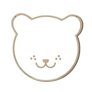 THE STYLE SUTRA® Children Acrylic Wall Mirror with Rope Hanging Baby Room Decorative E Style | 1 X Acrylic Wall Mirror 1X Hanging Rope