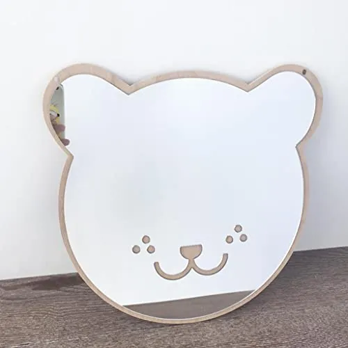 THE STYLE SUTRA® Children Acrylic Wall Mirror with Rope Hanging Baby Room Decorative E Style | 1 X Acrylic Wall Mirror 1X Hanging Rope