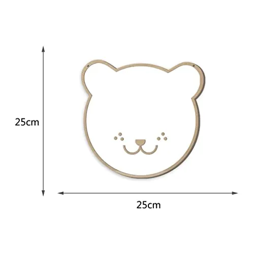 THE STYLE SUTRA® Children Acrylic Wall Mirror with Rope Hanging Baby Room Decorative E Style | 1 X Acrylic Wall Mirror 1X Hanging Rope