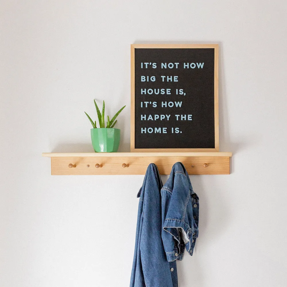 The Type Set Co. - Soft Magnetic Letters 1" Sans Serif - Faded Denim