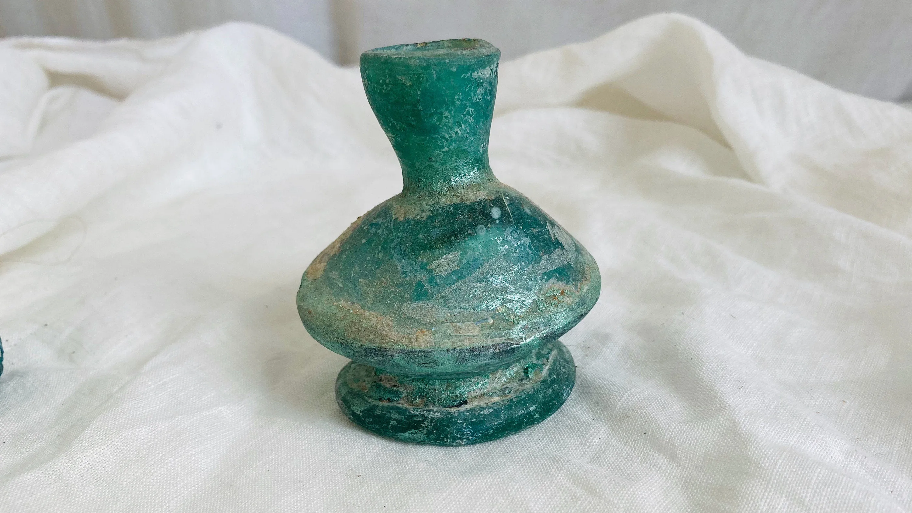 Trio of Ancient Roman Bottles. 0196