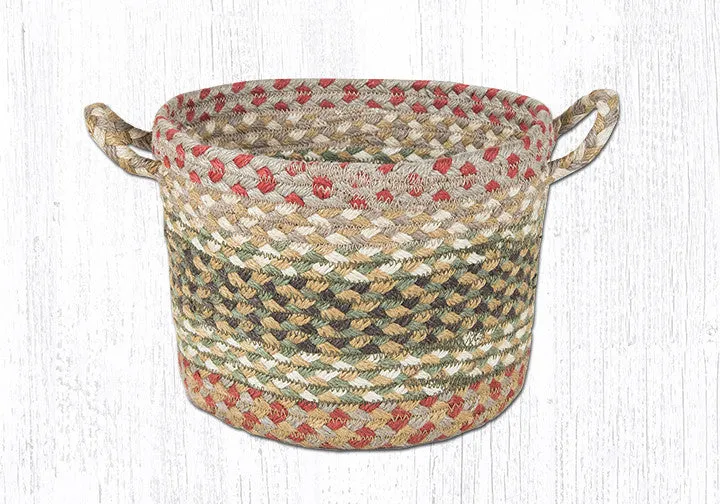UB-024 Olive/Burgundy/Gray Utility Baskets