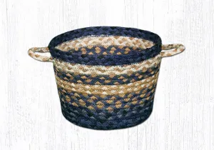 UB-079 Light & Dark Blue/Mustard Utility Baskets