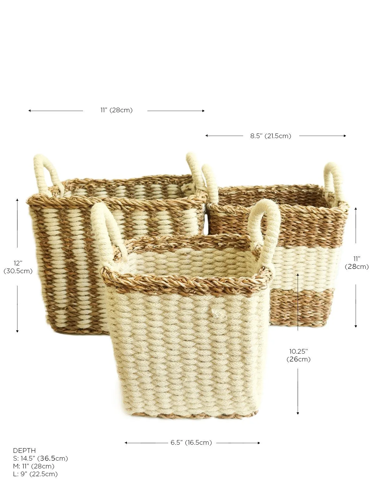 Ula Storage Basket (Set Of 3)