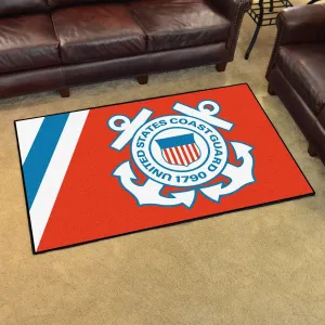 U.S. Coast Guard 4' x 6' Plush Rug*