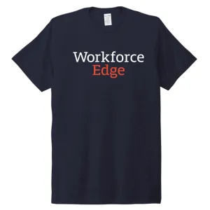 WORKFORCE EDGE -Allmade Unisex Tri-Blend Tee-NAVY