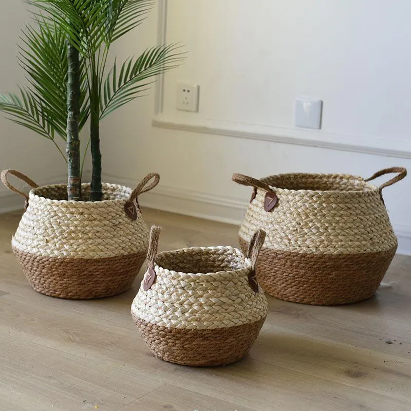 Woven Jute Basket