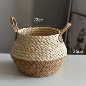 Woven Jute Basket