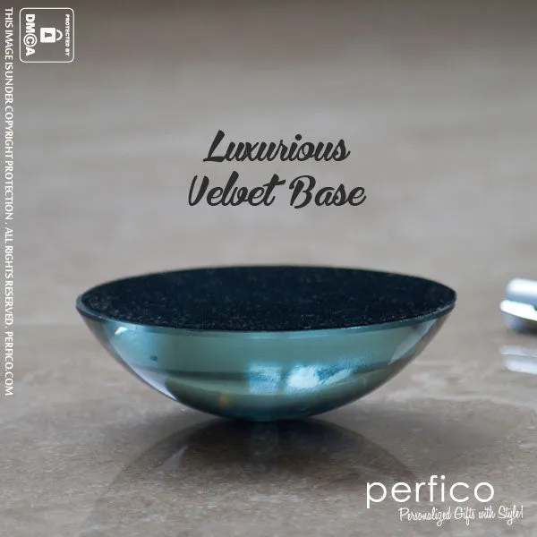 Your Logo © Personalized Glass Paperweight