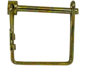Zinc Plated Snapper Pin, 1/4", Yellow 66066